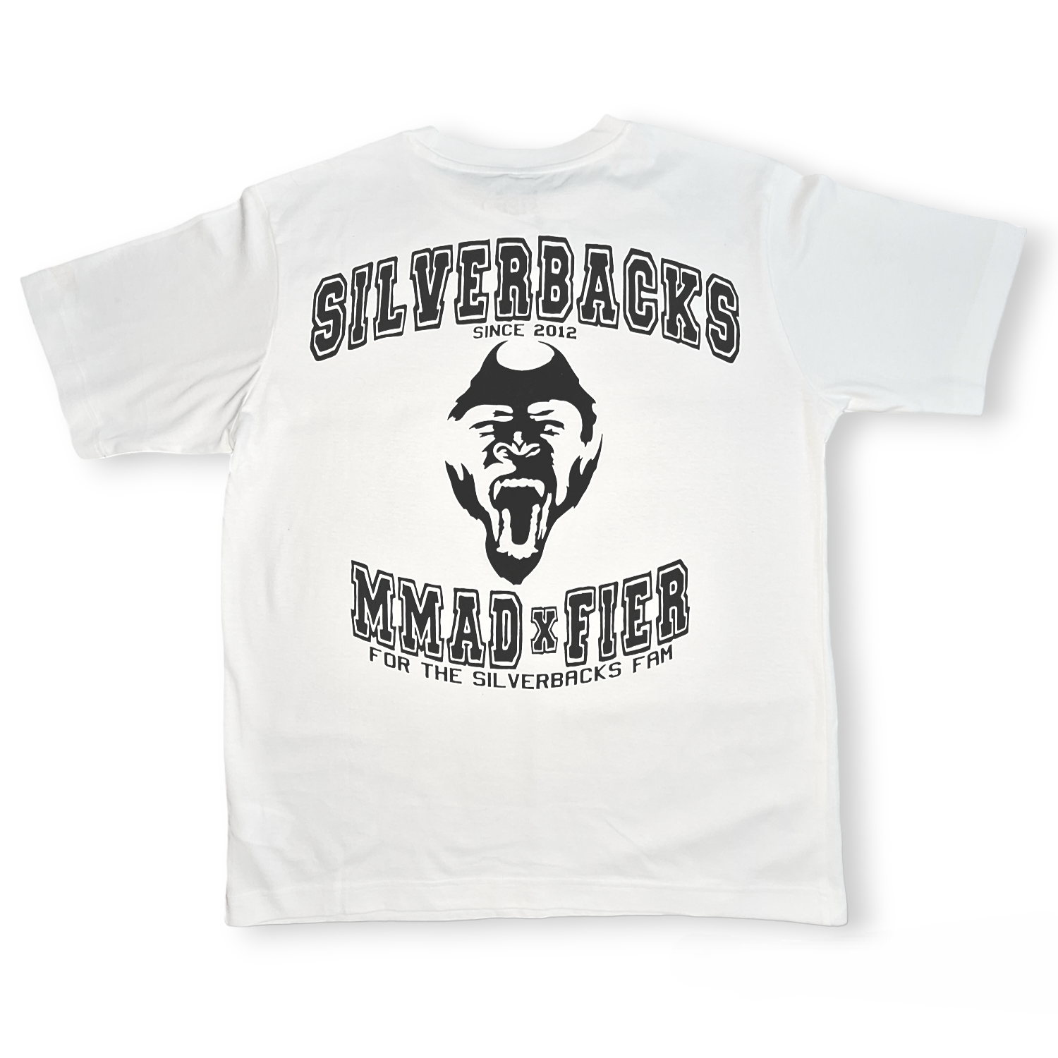 MMAD x FIER x DZC SILVERBACKS T-shirt – MMADfortheFam MMAD x FIER x DZC SILVERBACKS T-shirt – MMADfortheFam