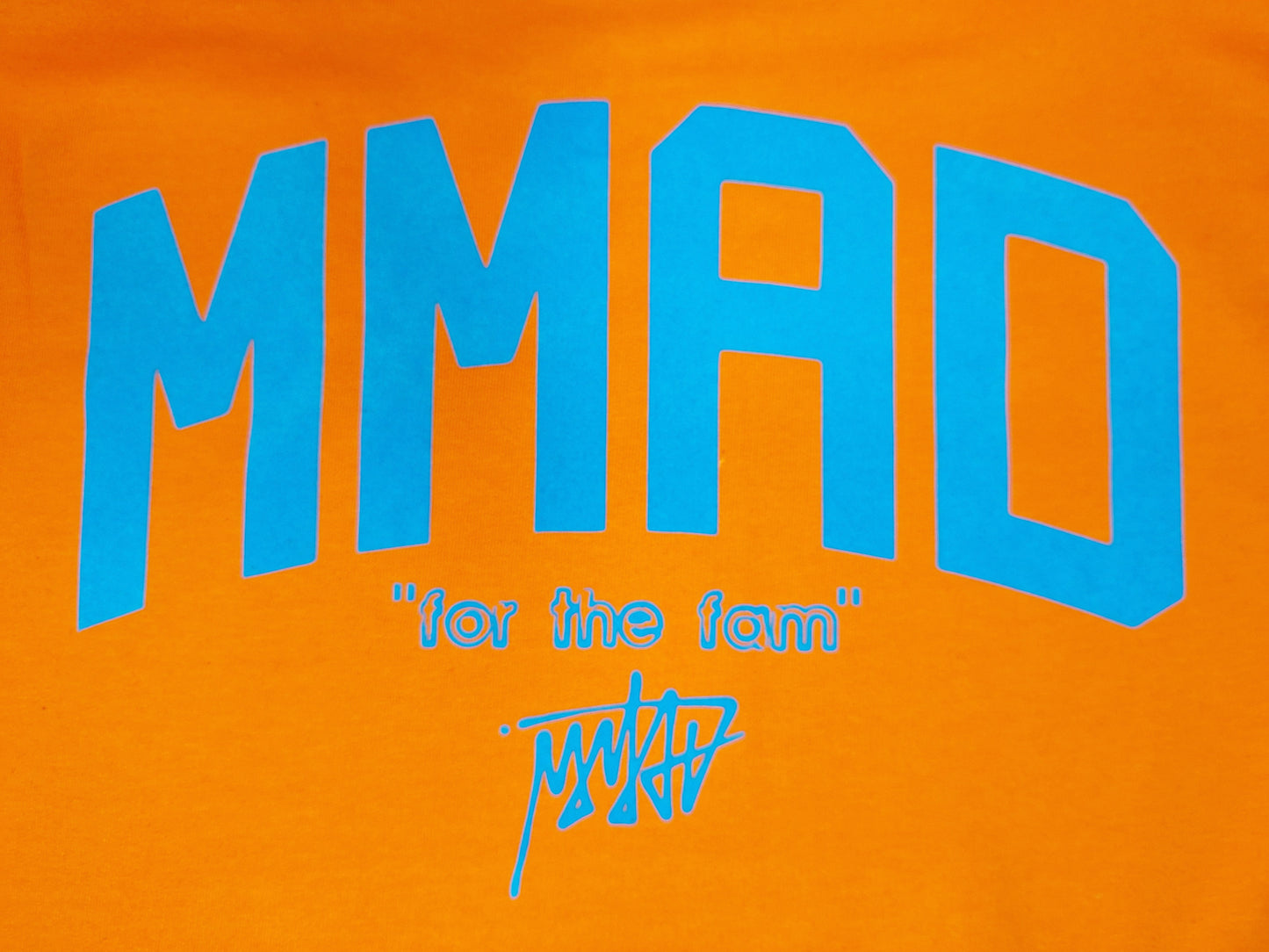 Kids MMAD Hoodie (orange)