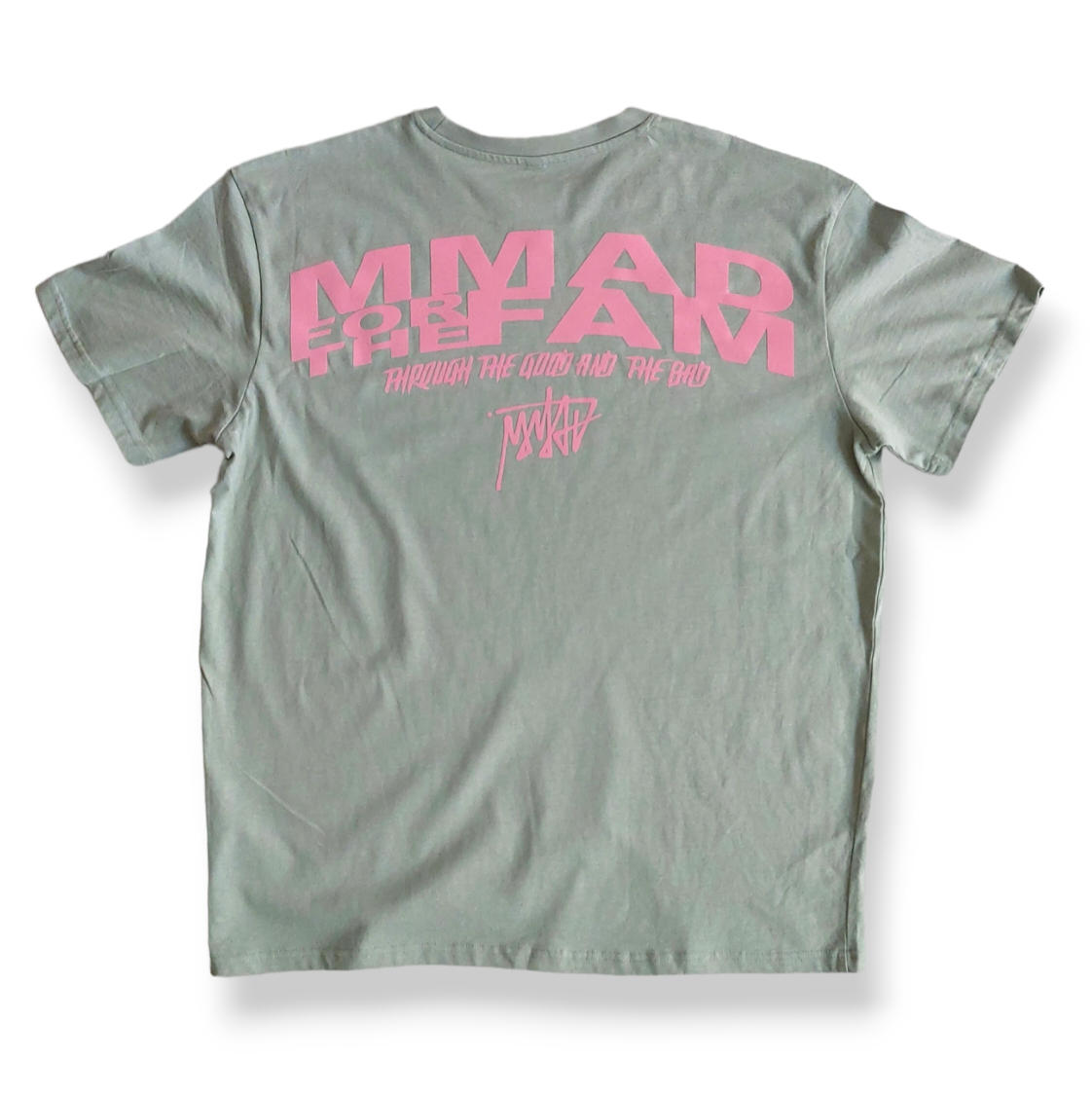 MMAD for the Fam bend T-shirt (light green)